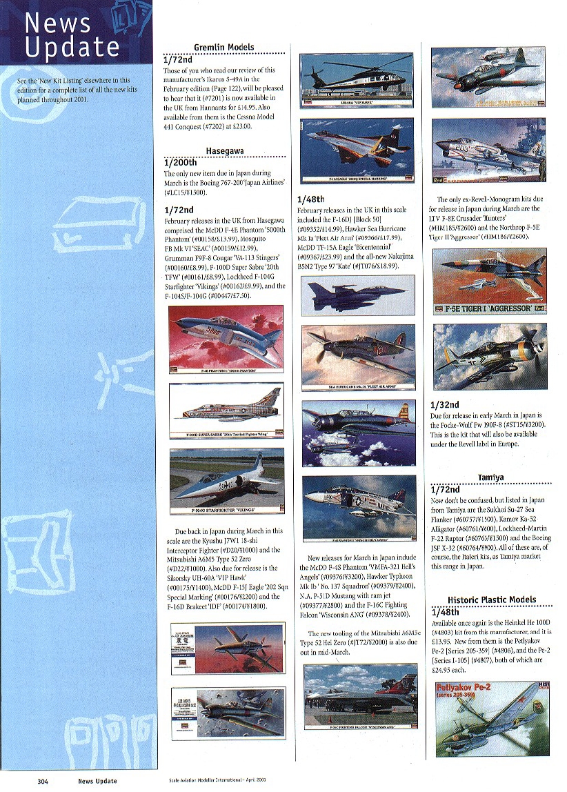 Scale Aviation Modeller International 2001-04